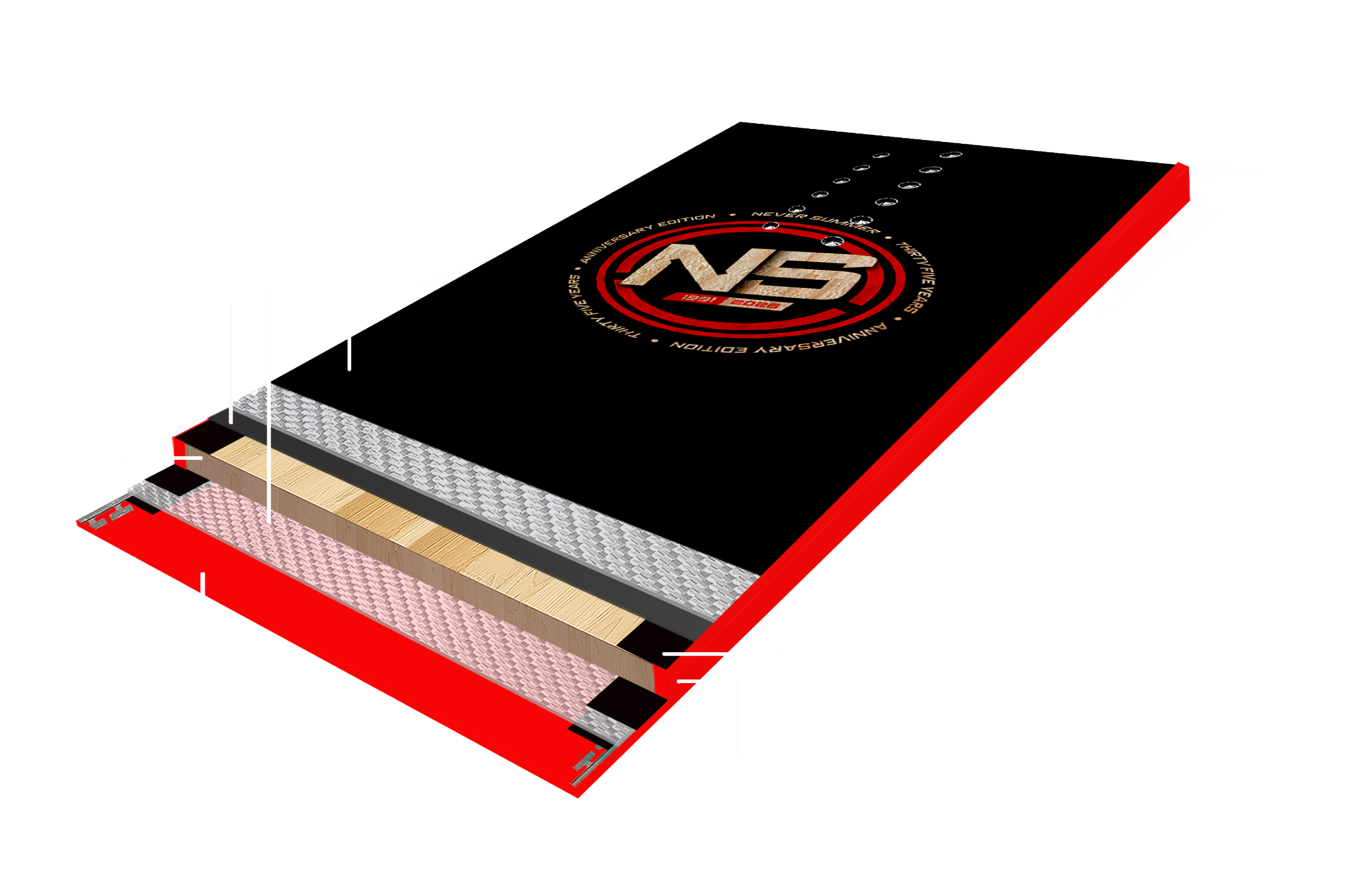 Thirty5 Board Cross Section